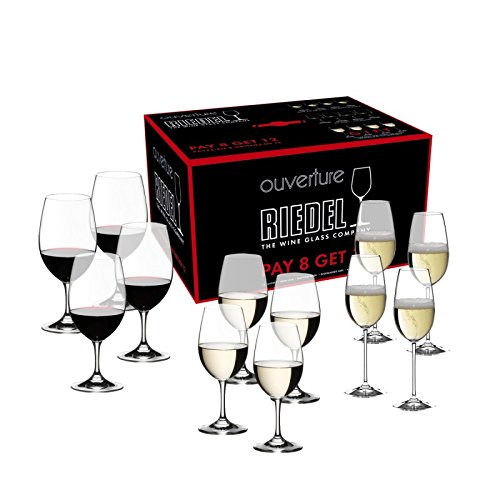 Riedel Ouverture Wine Glass, 12 Count (Pack of 1), Red & White & Champagne | The Storepaperoomates Retail Market - Fast Affordable Shopping