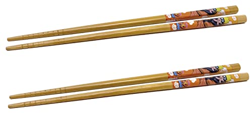 Naruto Shippuden Chopsticks Set of 2 – Official Naruto Collectible Chopsticks – Includes 2 Matching Sets of Bamboo Chopsticks – 8.85 Inches Long Anime Chopsticks | The Storepaperoomates Retail Market - Fast Affordable Shopping
