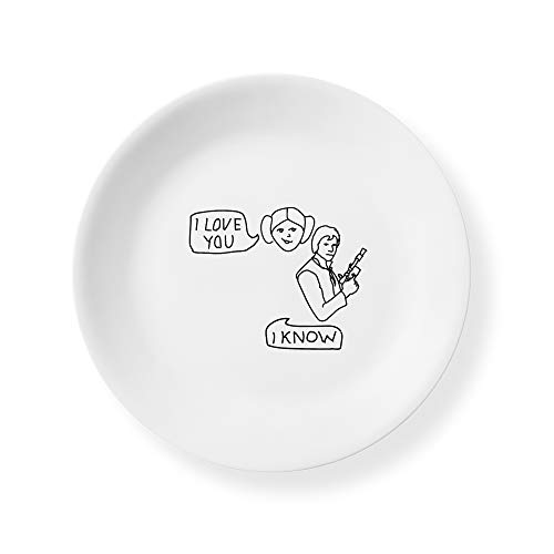 Corelle Vitrelle 8-Piece Salad Plates Set, Triple Layer Glass and Chip Resistant, 8-1/2-Inch Lightweight Round Plates, Disney Star Wars | The Storepaperoomates Retail Market - Fast Affordable Shopping