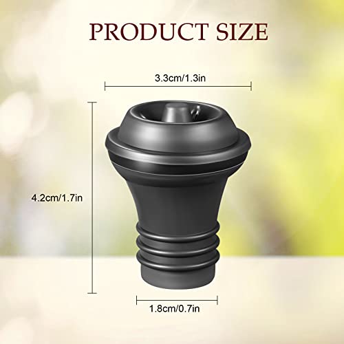 Wine Stopper Resealable Wine Pump Vacuum Stoppers Vacuum Wine Stopper Silicone Wine Saver Vacuum Stoppers Practical Wine Saver Stoppers for Kitchen Supplies Wine Bottle Tools (Black,24 Pieces) | The Storepaperoomates Retail Market - Fast Affordable Shopping