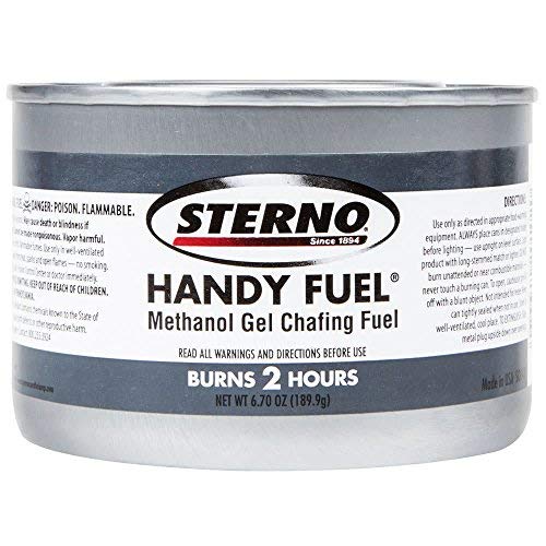 Sterno 6PK Products 20102 2 Hour Handy Methanol Gel Chafing Fuel 6.7oz 6/Pack, BLUE | The Storepaperoomates Retail Market - Fast Affordable Shopping