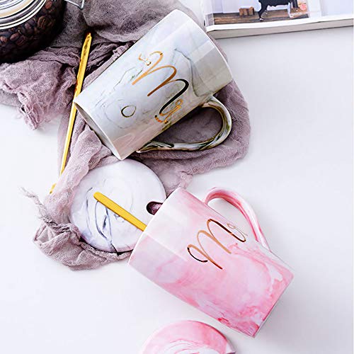 Yesland 13.5 Oz Mr and Mrs Coffee Mugs, Wedding Gifts for Couple/Bride and Groom, Ceramic Marble Cups for Bridal Shower Engagement Wedding, Married Couples Anniversary | The Storepaperoomates Retail Market - Fast Affordable Shopping