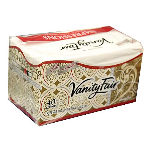 Vanity Fair Dinner Napkins, Pre Folded, 40 CT (4) | The Storepaperoomates Retail Market - Fast Affordable Shopping