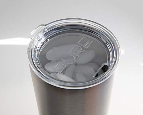 HUGE 40 Oz. Stainless Steel Vacuum Insulated Tumbler By Pure, Double Wall Insulated, Keeps Your Coffee Or Tea Crazy Hot And Holds Ice Longer Than Any Other Cup On Planet – Rustproof And Shatterproof | The Storepaperoomates Retail Market - Fast Affordable Shopping