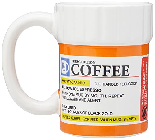 BigMouth BMMU-0008 Prescription Pill Bottle Coffee Mug | The Storepaperoomates Retail Market - Fast Affordable Shopping
