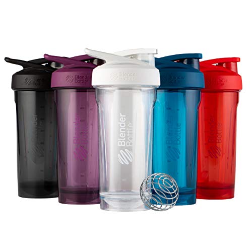 BlenderBottle Strada Shaker Cup Perfect for Protein Shakes and Pre Workout, 28-Ounce, Black | The Storepaperoomates Retail Market - Fast Affordable Shopping