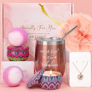 UPOFFICIS Valentines Day Gifts for Her, Birthday Gifts for Women, Women Birthday Gifts for Her Mom Grandma Wife Sister Girlfriend Best Friend Aunt Teacher, Gift Set for Women