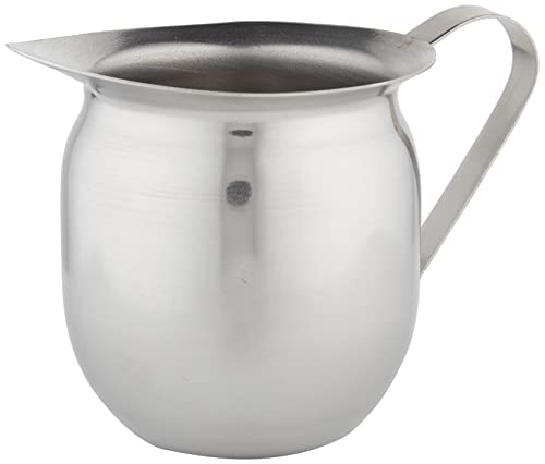 Winco Stainless Steel Bell Creamer, 8-Ounce, Medium | The Storepaperoomates Retail Market - Fast Affordable Shopping