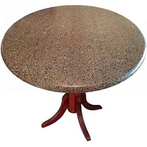 Fine Granite Brown Fitted Tablecover, Table Covers, Tablecloths