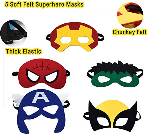 Superhero Party Supplies Cake Stand Superhero Party Favors Cupcake Stand for Kid’s Birthday Party Decorations+ Masks | The Storepaperoomates Retail Market - Fast Affordable Shopping