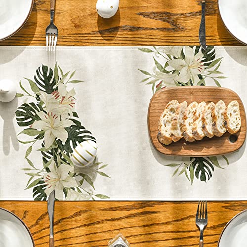 Artoid Mode He is Risen Easter Table Runner, Spring Summer Seasonal Holiday Kitchen Dining Table Decoration for Indoor Outdoor Home Party Decor 13 x 72 Inch | The Storepaperoomates Retail Market - Fast Affordable Shopping