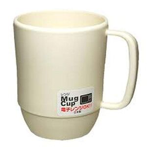 Japanese Camping Coffee Mug Unbreakable Kid’s Milk Juice Mug Microwavable Tea Water Mug for Travel 12 ounce BPA Free Non-Toxic Dishwasher Safe Made in Japan, White