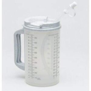 1 X Medegen Roommates Pitcher Insulated W/Straw Translucent W/Granite And Handle 32 Oz – Model h206-01
