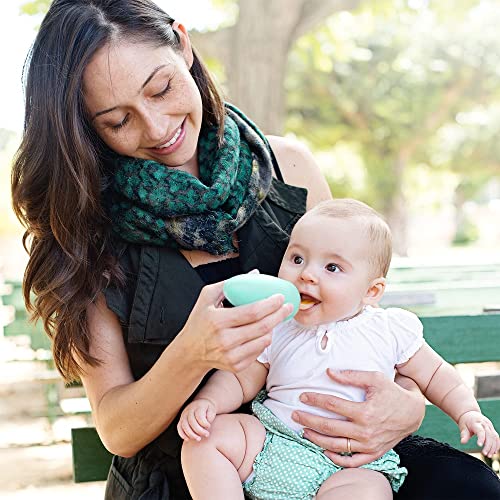 Boon SQUIRT Silicone Baby Food Dispensing Spoon, Mint | The Storepaperoomates Retail Market - Fast Affordable Shopping