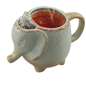 15oz Elephant Tea Mug Green