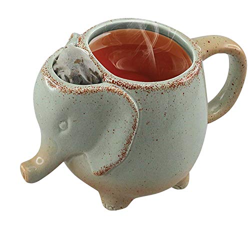 15oz Elephant Tea Mug Green | The Storepaperoomates Retail Market - Fast Affordable Shopping