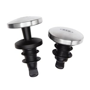 OXO SteeL Expanding Wine Stoppers, 2 Count