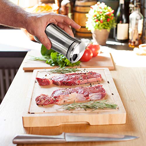 Gorgeous Salt and Pepper Shakers Set With Adjustable Pour Holes – The Perfect Dispensers for your Salts | The Storepaperoomates Retail Market - Fast Affordable Shopping