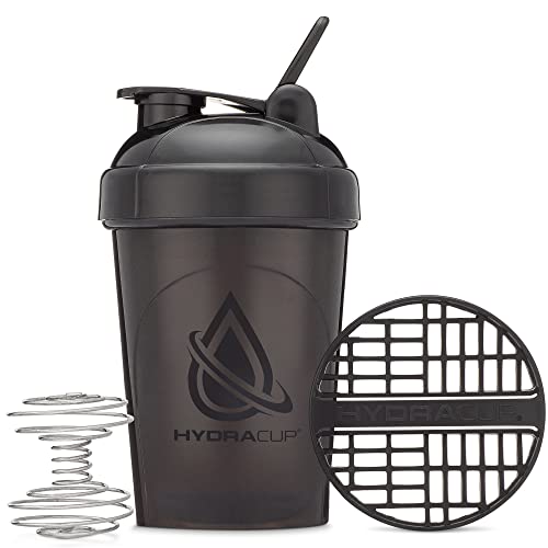 HydraCup [4 Pack] – 20oz Shaker Bottle for Protein Mixes, Carry Loop, Dual Mixers, Wire Whisk & Mixing Grid, Shaker Cup BPA Free, Shakes Value Pack Ball | The Storepaperoomates Retail Market - Fast Affordable Shopping