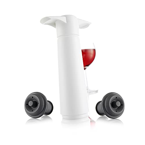 The Original Vacu Vin Wine Saver with 2 Vacuum Stoppers – White | The Storepaperoomates Retail Market - Fast Affordable Shopping