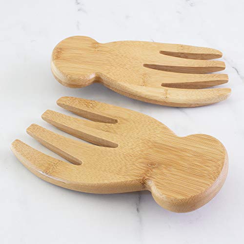 Totally Bamboo Salad Hands, Bamboo Salad Server Set | The Storepaperoomates Retail Market - Fast Affordable Shopping