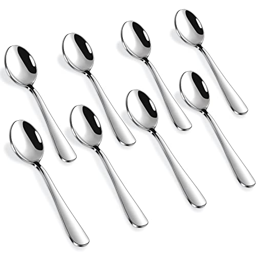 Hiware 12-Piece Demitasse Espresso Spoons, 4 Inches Stainless Steel Mini Coffee Spoons | The Storepaperoomates Retail Market - Fast Affordable Shopping
