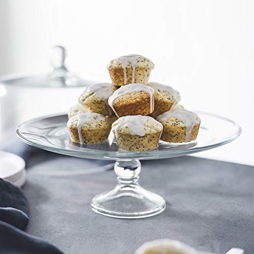 Libbey Selene Glass Cake Stand with Dome | The Storepaperoomates Retail Market - Fast Affordable Shopping