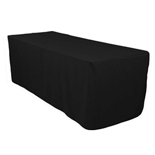 Surmente Table Cloth 6 ft Rectangular Polyester Tablecloth Tablecloths for Rectangle Tables for Weddings, Banquets, or Restaurants (Black) … | The Storepaperoomates Retail Market - Fast Affordable Shopping