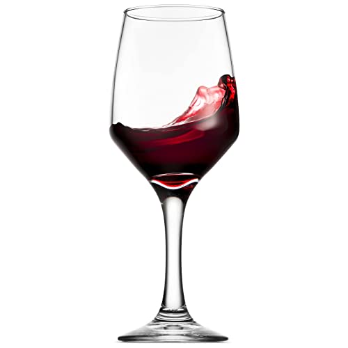 Godinger Wine Glasses, Italian Made Red Wine Glasses, Wine Glass, Stemmed Drinking Glasses, Glass Cups – Made in Italy, 15oz, Set of 4 | The Storepaperoomates Retail Market - Fast Affordable Shopping