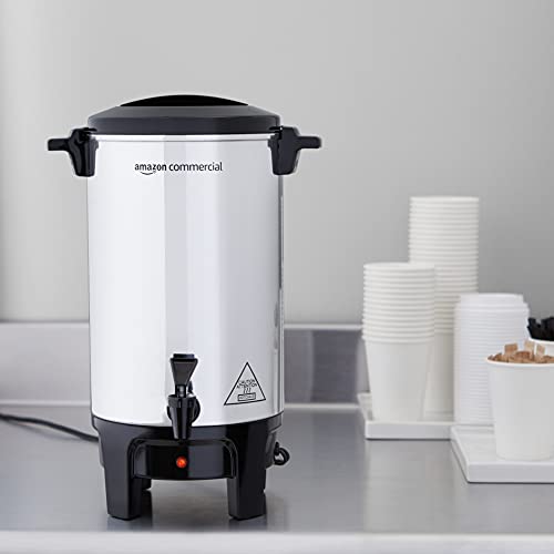 AmazonCommercial Coffee Urn – Aluminum, 40 Cups/6 Liters | The Storepaperoomates Retail Market - Fast Affordable Shopping