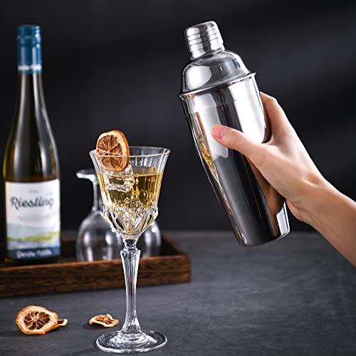 Cocktail Shaker,24 oz Martini Shaker ,Drink Shaker Built-in Strainer,18/8 Stainless Steel Margarita Mixer,Bartender Kit Gifts by LUCKYGOOBO | The Storepaperoomates Retail Market - Fast Affordable Shopping