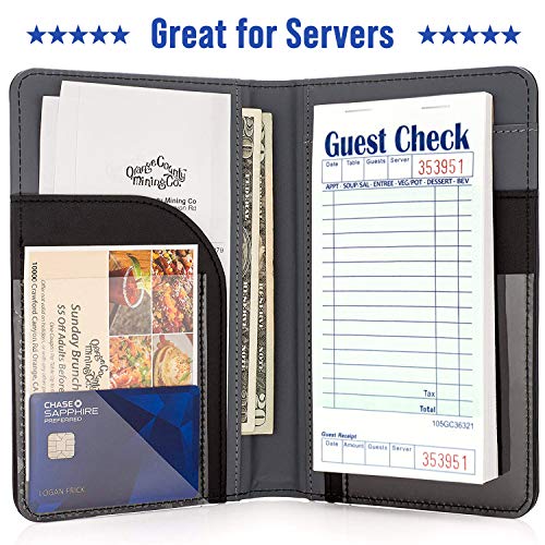 Server Note Pads [10 Books] – Guest Checks Notepad for Waiter Waitress Servers, Commercial Check Pads with Guest Receipt for Restaurants Food Order, 50 Sheets/Pad | The Storepaperoomates Retail Market - Fast Affordable Shopping