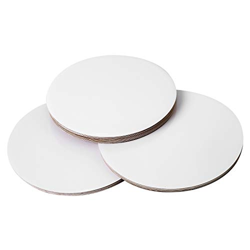 [25pcs] 10″ White Cakeboard Round,Disposable Cake Circle Base Boards Cake Plate Platter 10 inch,Pack of 25 | The Storepaperoomates Retail Market - Fast Affordable Shopping