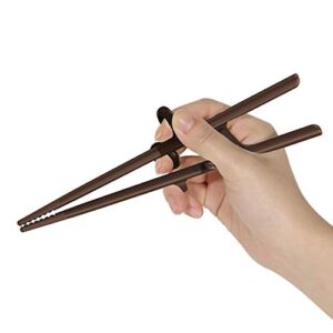 Edison Friends Training Chopsticks for Adults Right Handed, Beginner Chopsticks, Chopsticks Helper, Chopsticks for Beginners, Trainer Chopsticks, Easy Chopsticks, Practice Chopsticks, Made in Korea