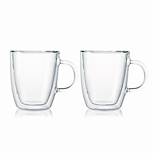 Bodum Bistro Coffee Mug, 10 Ounce (2-Pack), Clear | The Storepaperoomates Retail Market - Fast Affordable Shopping