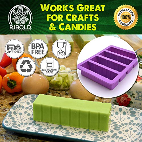 Silicone Butter Mold Tray with Lid, Purple | The Storepaperoomates Retail Market - Fast Affordable Shopping