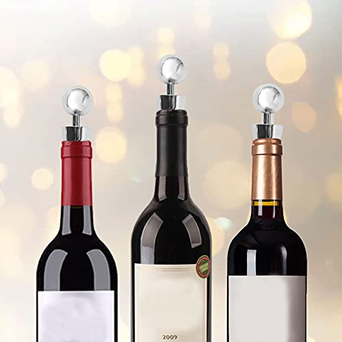 Wine Stopper Bottle Stopper – Wine Saver, Reusable Wine Corks For Beverage, 4-Pack Silicone Wine Stopper For Gifts, Bar, Holiday Party, Wedding | The Storepaperoomates Retail Market - Fast Affordable Shopping