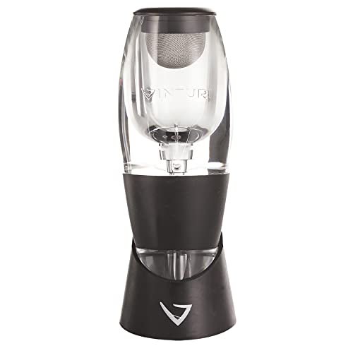 Vinturi Red Wine Aerator Includes Base Enhanced Flavors with Smoother Finish, Black | The Storepaperoomates Retail Market - Fast Affordable Shopping