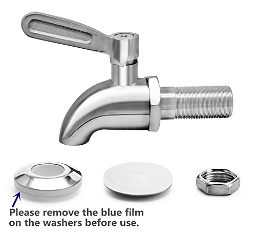 DOZYANT Updated More Durable Beverage Dispenser Replacement Spigot,Stainless Steel Polished Finished, Water Dispenser Replacement Faucet, fits Berkey and Other Gravity Filter Systems as Well | The Storepaperoomates Retail Market - Fast Affordable Shopping