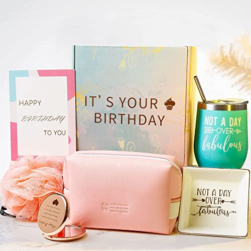 Birthday Gifts For Women, Best Happy Birthday Box For Her, Unique Gift Baskets for Mom Sister Best Friend, Thank You Gifts for Women Who Have Everything | The Storepaperoomates Retail Market - Fast Affordable Shopping