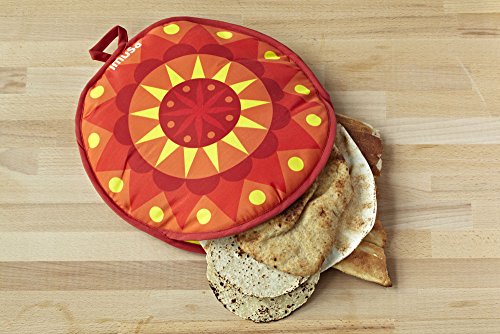 IMUSA USA MEXI-10007 Sunburst Cloth Tortilla Warmer 12-Inch, Yellow/Red/Orange | The Storepaperoomates Retail Market - Fast Affordable Shopping