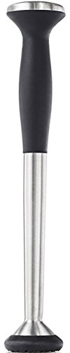 OXO SteeL Muddler with Non-Scratch Nylon Head and Soft Non-Slip Grip, Silver, 9-Inch | The Storepaperoomates Retail Market - Fast Affordable Shopping