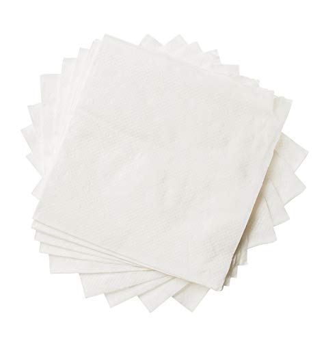 Crystalware, 500 Pack White Beverage Paper Napkins, 1 Ply Cocktail Napkins, For Restaurant, Bar or Home use | The Storepaperoomates Retail Market - Fast Affordable Shopping