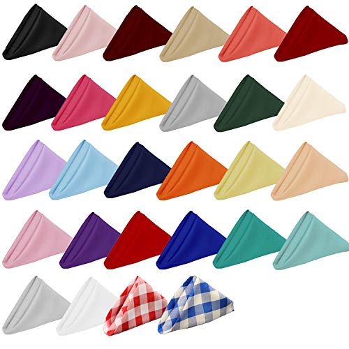 Your Chair Covers – 20 Inch Square Premium Polyester Cloth Napkins. Oversized, Double Folded and Hemmed Table Napkins for Restaurant, Bistro, Wedding, Thanksgiving and Christmas- (Blush) (Pack of 10) | The Storepaperoomates Retail Market - Fast Affordable Shopping