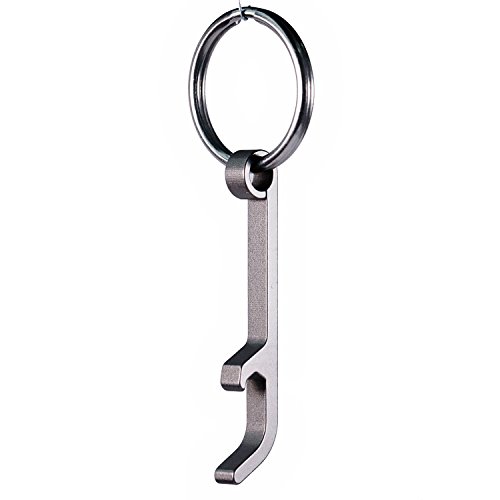 Xthel Titanium Keychain Beer Bottle Opener with Stainless Steel Key Rings（XKBO-901） | The Storepaperoomates Retail Market - Fast Affordable Shopping
