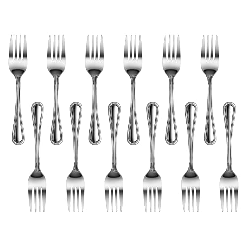 New Star Foodservice 58062 Slimline Pattern, 18/0 Stainless Steel, Salad Fork, 6.25-Inch, Set of 12 | The Storepaperoomates Retail Market - Fast Affordable Shopping