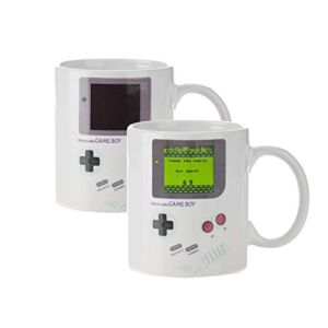 Paladone Gameboy Heat Changing Coffee Mug – Gift for Gamers, Fathers, Coffee Enthusiasts