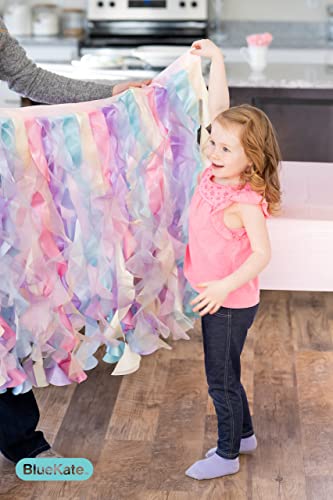 Tutu Table Skirt – Tulle Table Skirt Decoration – Mesh Fluffy Tulle Tablecloth for Birthday Party, Baby Shower, Gender Reveal, Wedding Shower, Valentine’s Day, Prom (Rainbow, 6ft) | The Storepaperoomates Retail Market - Fast Affordable Shopping