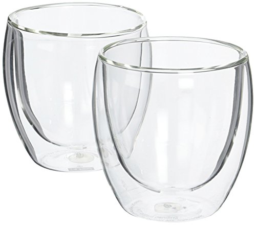 Bodum Pavina Glass, Double-Wall Insulated Glasses, Clear, 8 Ounces Each (Set of 2) | The Storepaperoomates Retail Market - Fast Affordable Shopping