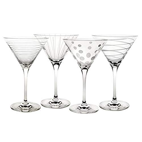 Mikasa Cheers Martini Glass, 10-Ounce, Set of 4 | The Storepaperoomates Retail Market - Fast Affordable Shopping